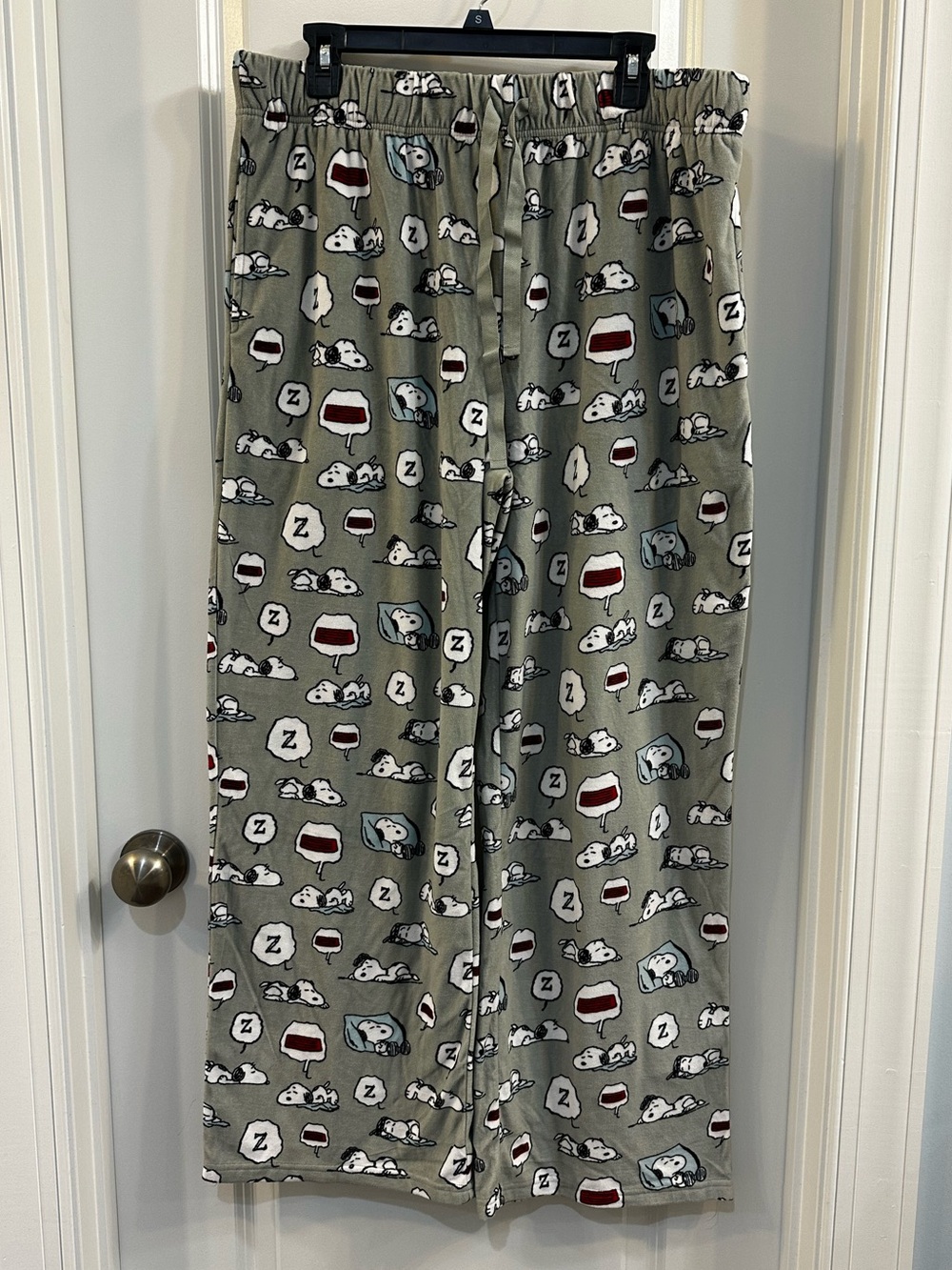 NWOT Peanuts Snoopy Fleece Pajama Pants Men’s XL